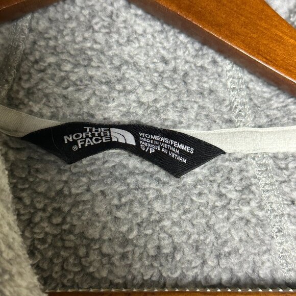 The North Face Sweater Women S Sherpa Fleece Full Zip Hooded Fall Winter Jacket - Picture 4 of 9